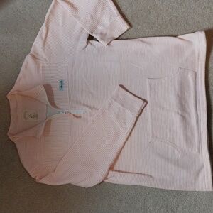 Lake Girl sweatshirt pink/white stripe